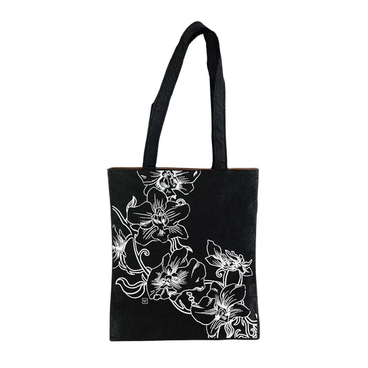 Paper Leather Tote ORCHID