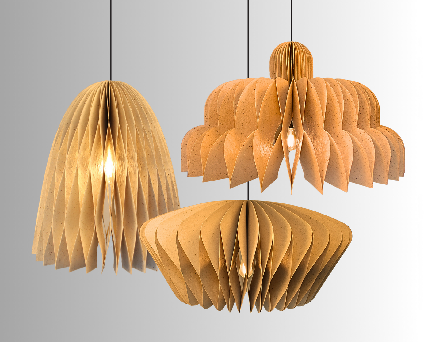 Bullet Paper Lamps