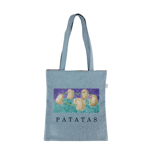 Paper Leather Tote PATATAS DANCE