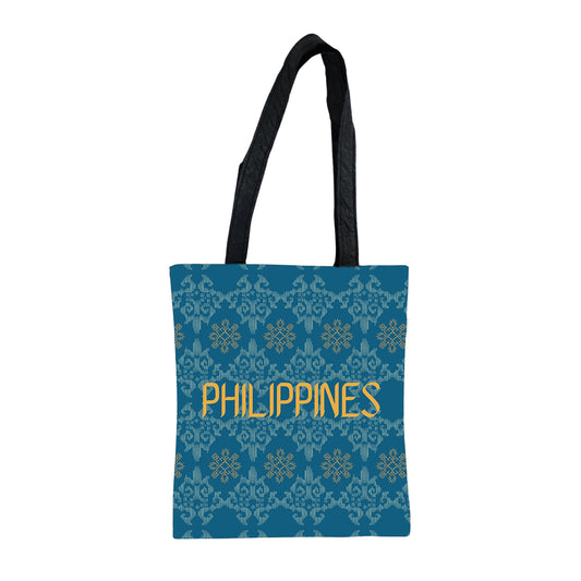 Paper Leather Tote PHILIPPINES BLUE