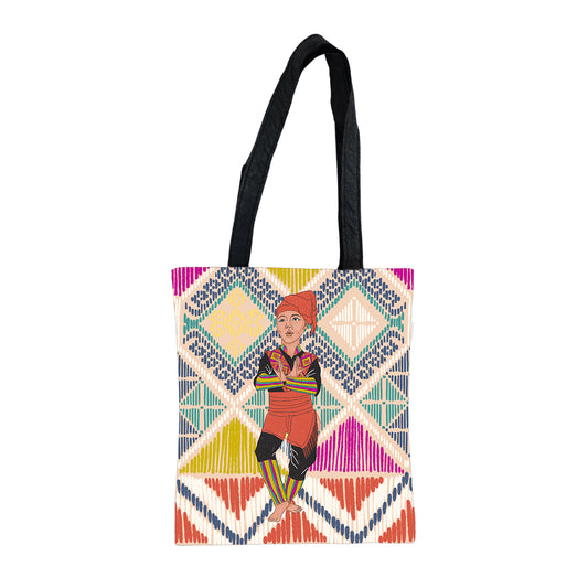 Paper Leather Tote YAKAN GIRL