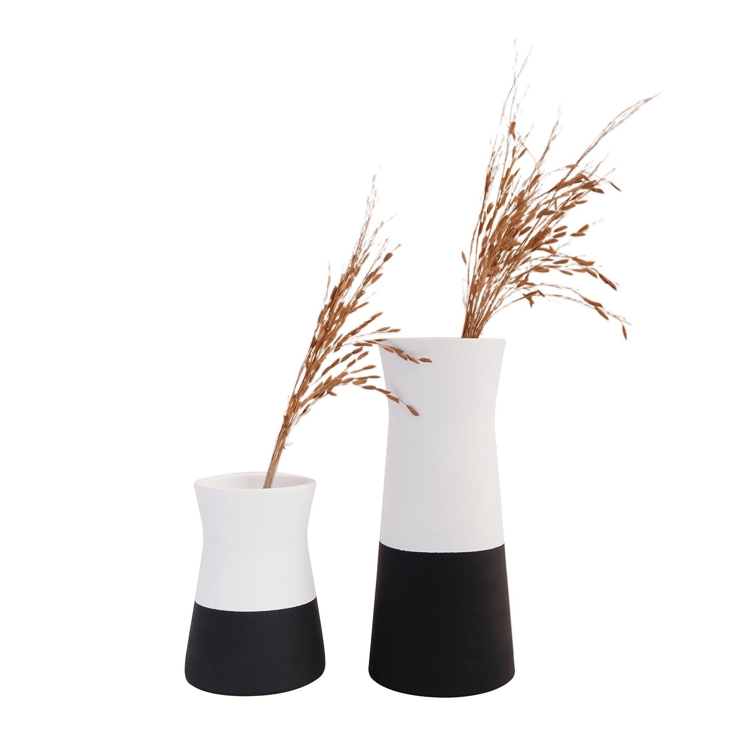 TIWI CERAMICS Nordic Vessel White-Black.