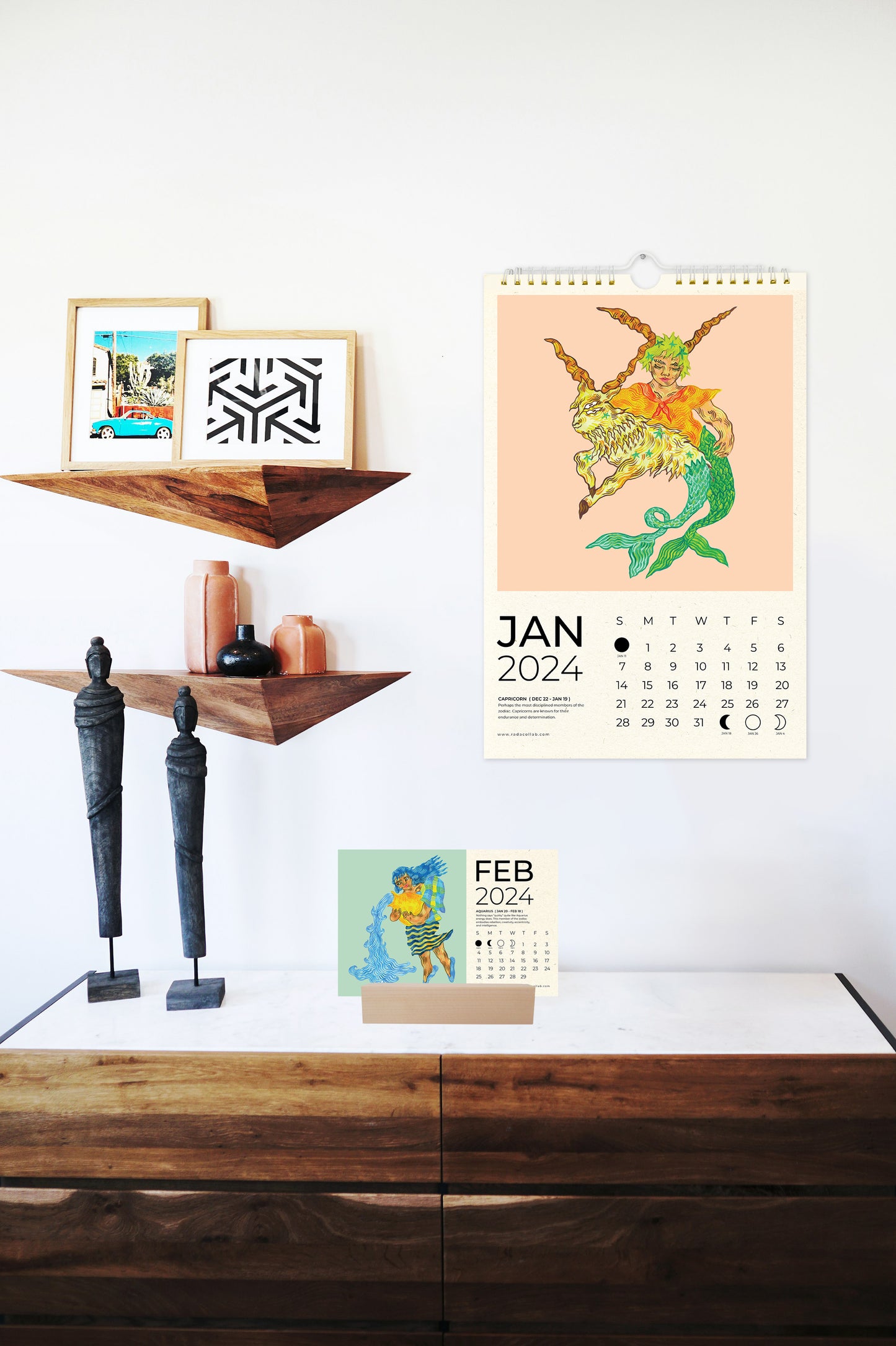 2024 Desk Art Calendar
